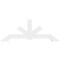 Ekena Millwork Vanguard Architectural Grade PVC Gable Bracket, 60"W x 22 1/2"H x 2"D x 4"F, 9/12 Pitch GBP060X23X0204VAN00 - alternate 2